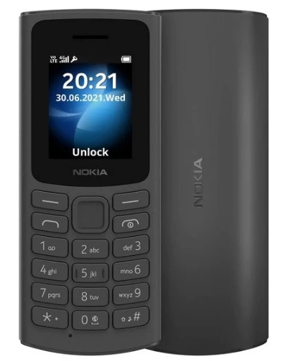 נוקיה 105 - דור 4 - סים כפול - (גרסת 2023)