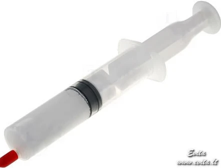 משחת קירור גדול במזרק - כסף