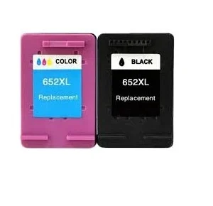 שחור וצבע תואמים HP 652XL