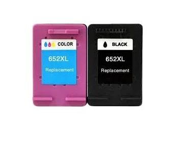 שחור וצבע תואמים HP 652XL