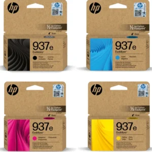 4 ראשי דיו מקוריים HP 937E