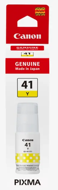 מיכל דיו מקורי צהוב CANON GI41 Y
