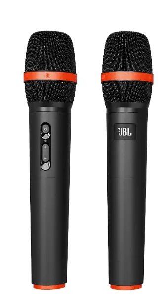 זוג מיקרופונים אלחוטיים JBL UHF MIC-300