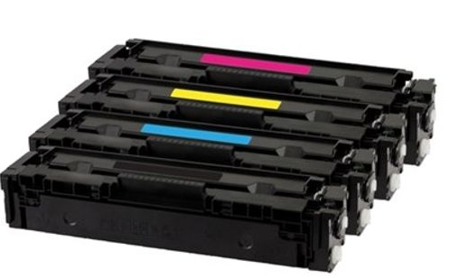 סט 4 טונרים תואמים 203X CF540X-CF543X HP