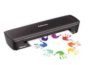 מכונת למינציה Fellowes Arc A4 +דפי למינציה A4 +משלוח חינם עד הבית