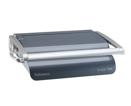 מכונת כריכה ספירלי פלסטיק ידני Fellowes Quasar+500