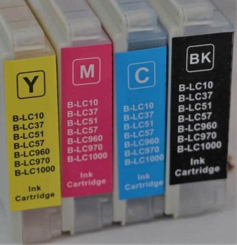 סט ראשי דיו BROTHER LC-1000