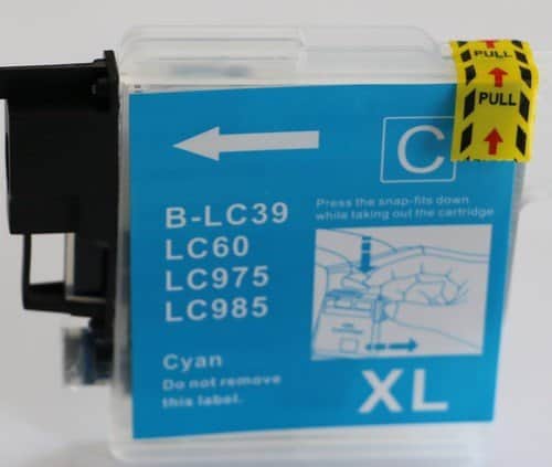 ראש דיו תואם כחול BROTHER LC985C