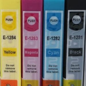 סט ראשי דיו תואמים אפסון EPSON T1281-1284